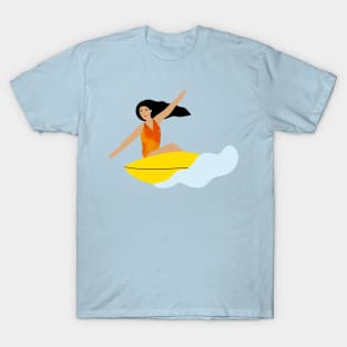 Surfing Girl 3 T-Shirt